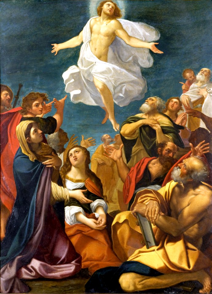 184 Ascension of Christ (Cavedone 1640)