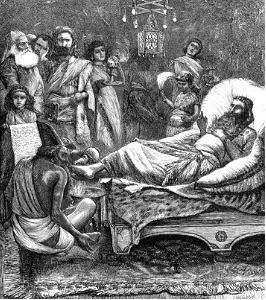 64 Esther 06 - The Chronicles being read to the King