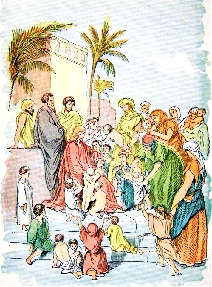 16 Matthew 19 - Jesus Blessing the Children