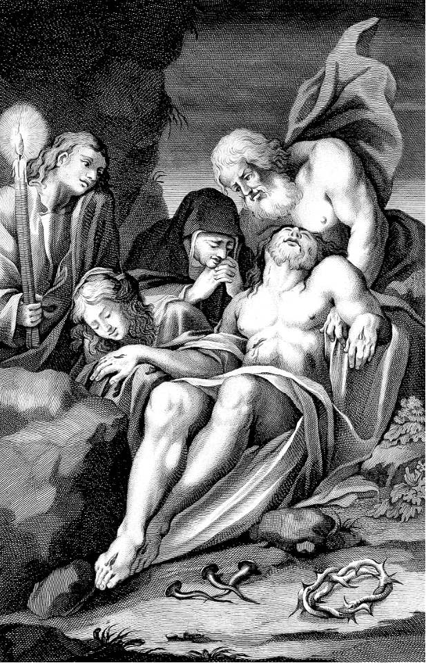 59 Matthew 27 v60 Mourning at Christs Burial