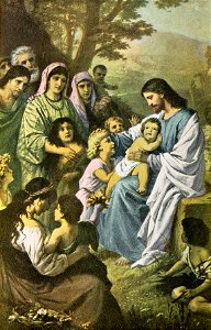 07 Jesus blessing the Children (color)