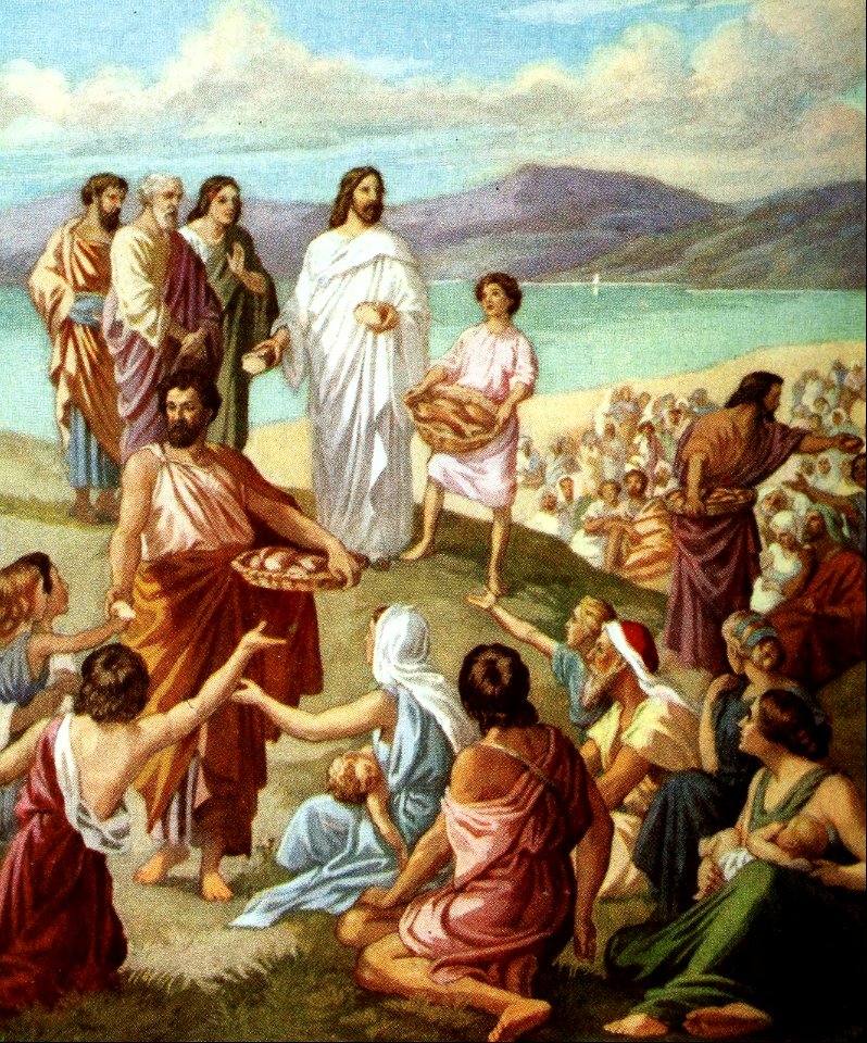 18 John 06 v01-14 Jesus feeds the Five Thousand