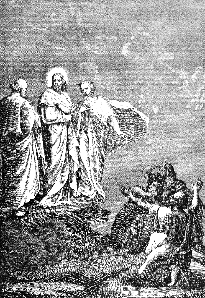 11 Luke 09 - The Transfiguration (Jesus, Moses, and Elijah) - Free ...