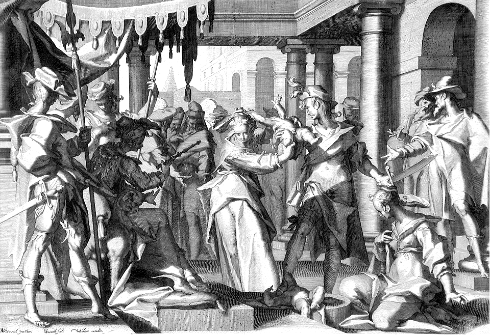 106 Judgment of Solomon (van Swanenburg 1607)