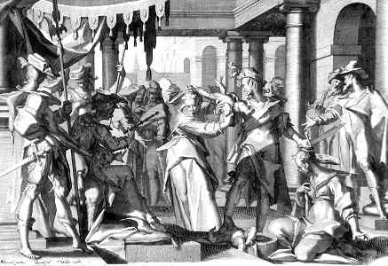 106 Judgment of Solomon (van Swanenburg 1607)