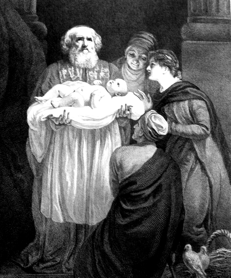 15 Simeon and Anna bless the baby Jesus