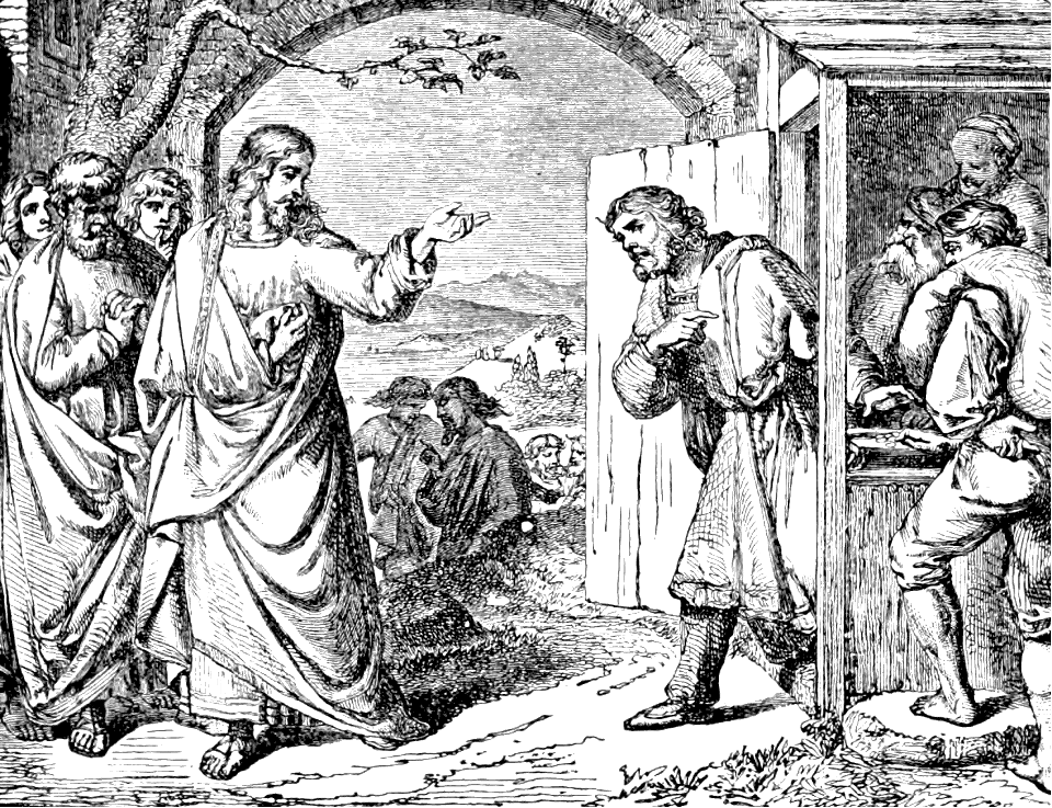 23 The Calling of Matthew - Jesus said Follow me