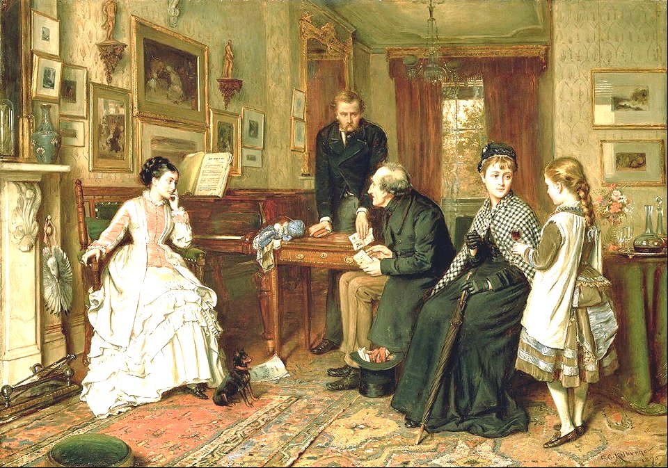 Poor relations - George Goodwin Kilburne