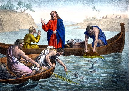 12 The Miraculous Draught of Fishes