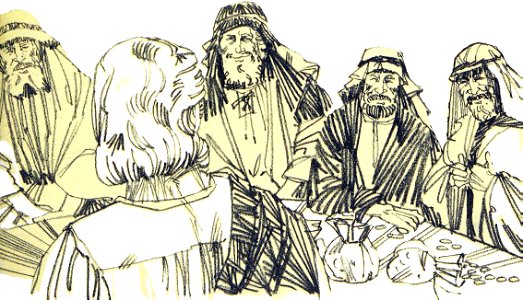 074 Paul brings the Liberal Offerings from Asia to the Church at Jerusalem