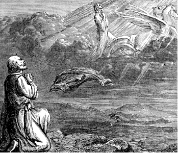 097 Elijah is carried to Heaven in a Chariot of Fire