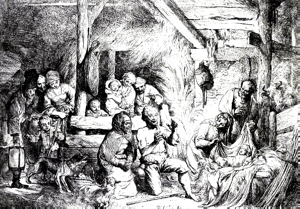 12 Luke 02 v16 The Adoration of the Shepherds