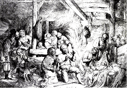 12 Luke 02 v16 The Adoration of the Shepherds