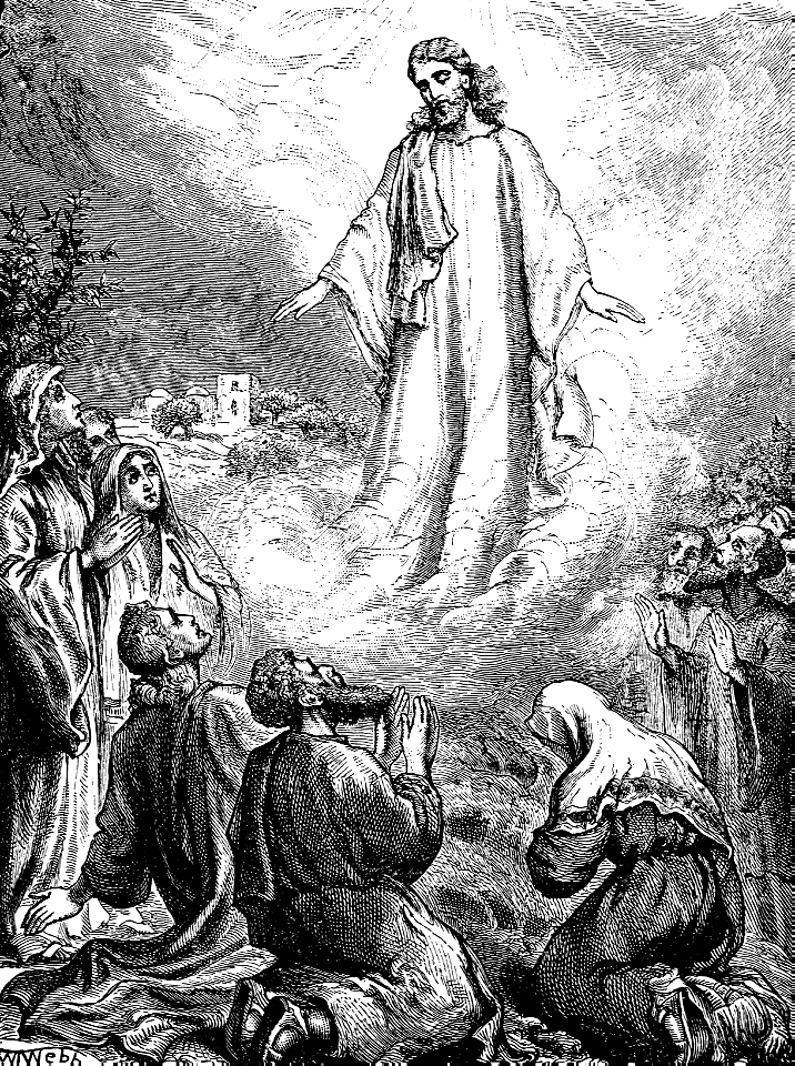 44 Jesus ascending to Heaven