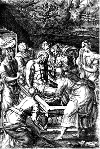 32 Jesus body put in the Tomb