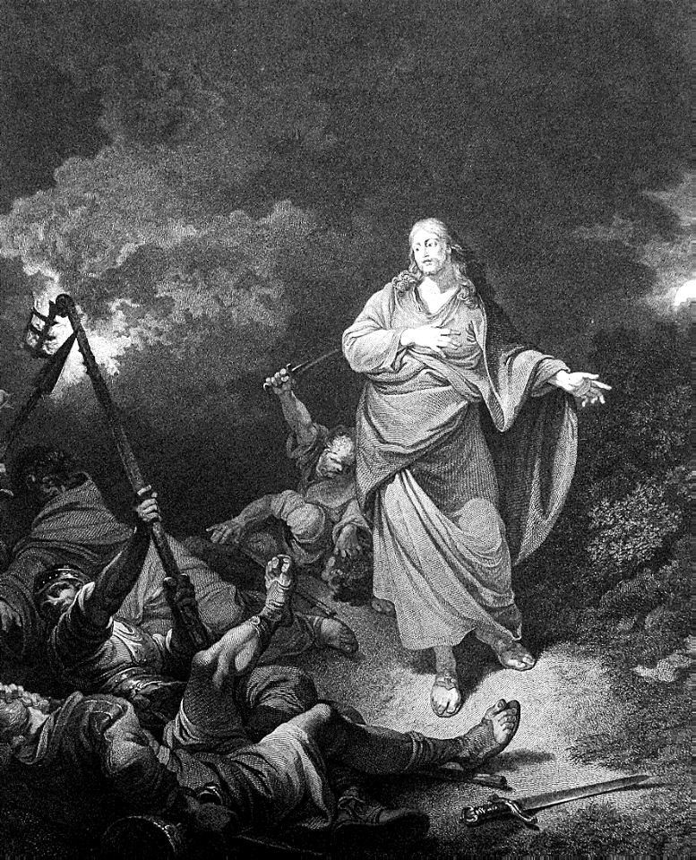 50 Matthew 26 v55 Arrest in the Garden (Loutherbourg)