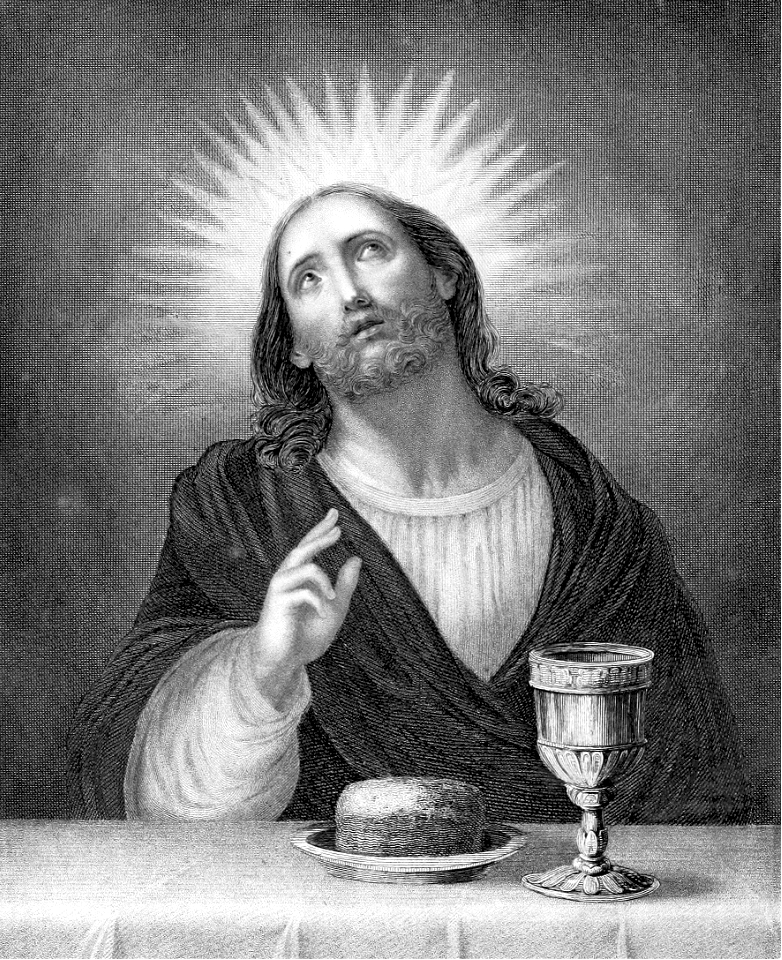 01 Portrait of Christ the Redeemer - with the Bread and Wine