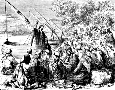 18 Jesus teaching from a Boat (Sermon by the Sea)