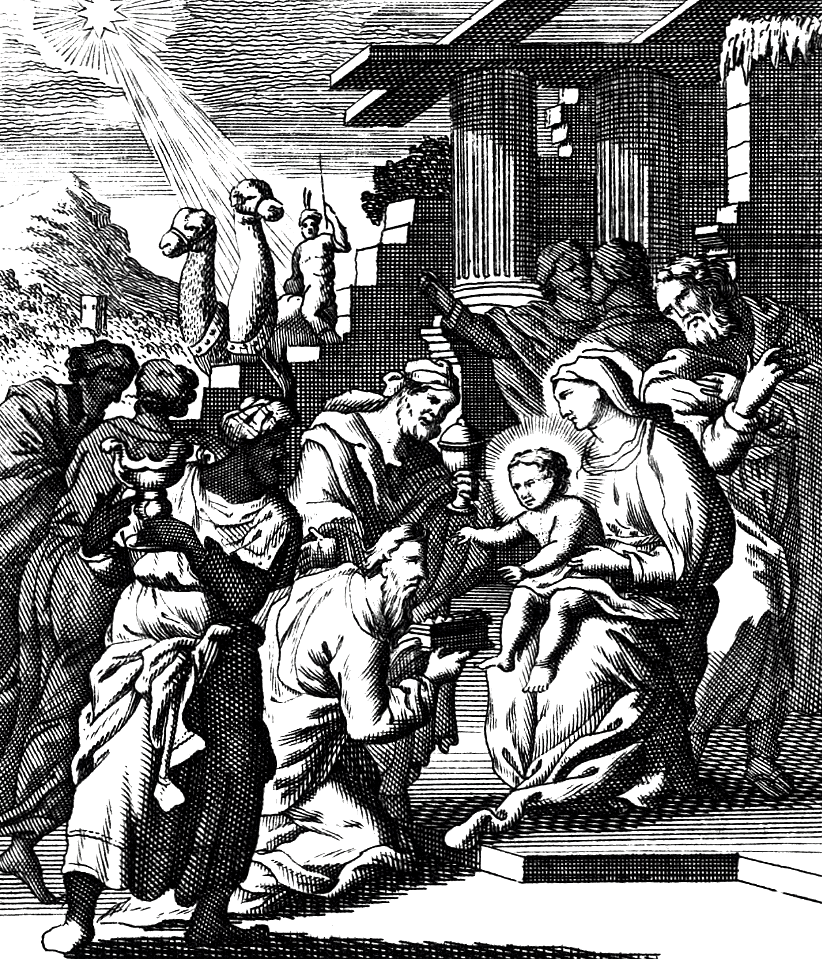 06 Matthew 02 v11 Wise Men bring Gifts