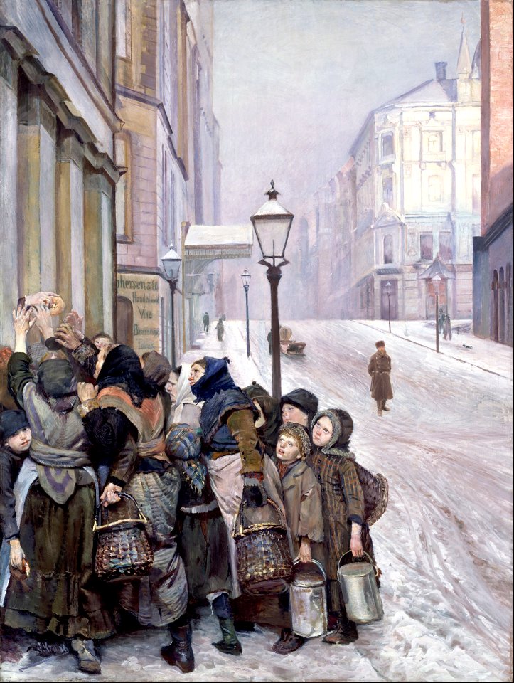 Struggle for survival - Christian Krohg