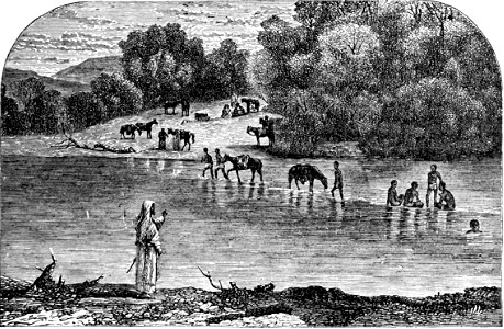 099 The Jordan Where Namaan bathed