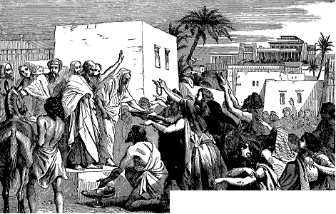 09 Ezra 1 - Offerings given from those remaining to the travellers going to rebuild Jerusalem