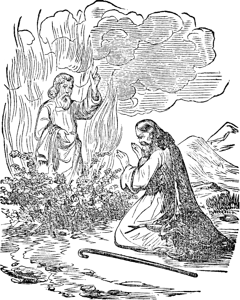16 Moses at the Burning Bush