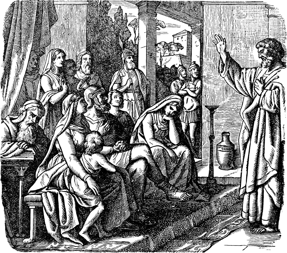 22 Peter preaching to Cornelius