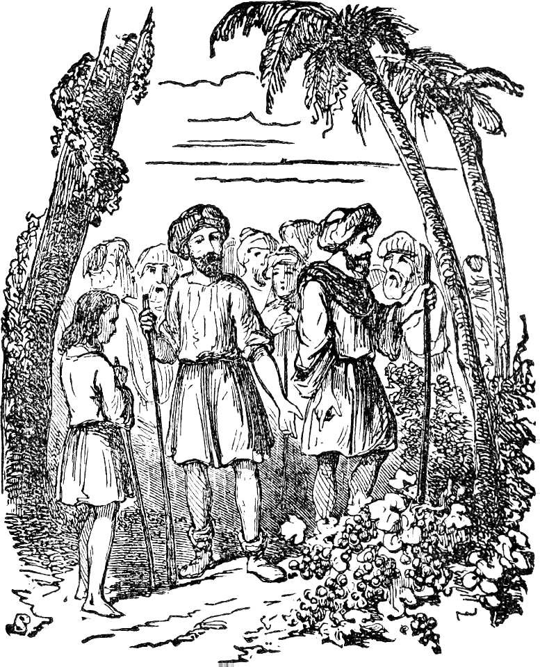 27 The Two Spies who brought a good report (Caleb and Joshua)