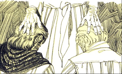 029 Paul and Barnabas are ordained to the gospel ministry by the laying on of hands