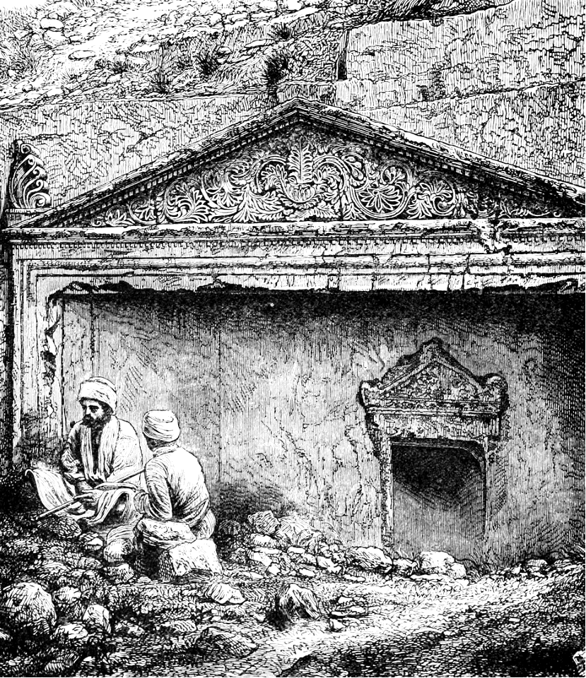 Eastern carved Tomb