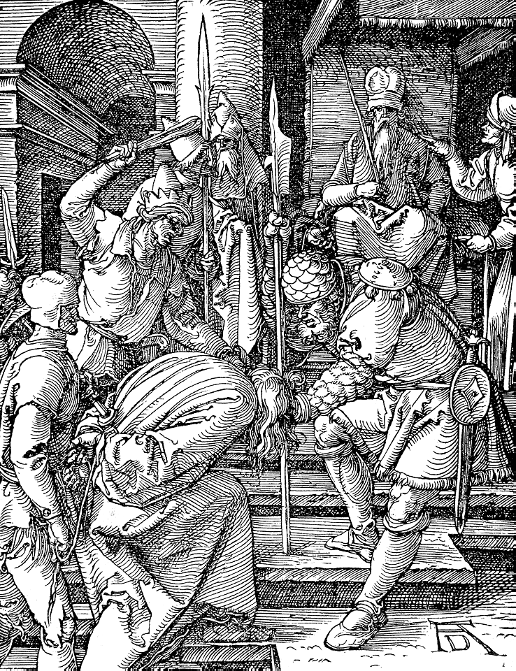 120 Christ Before Annas (Dürer 1509)