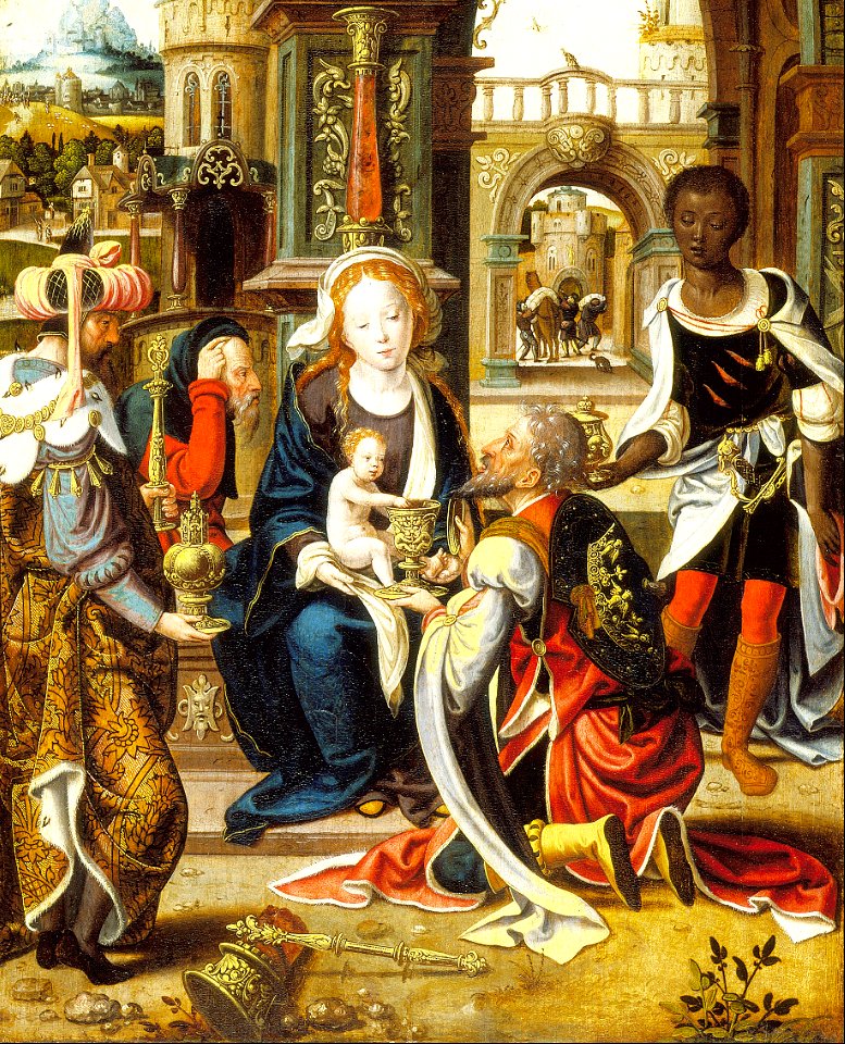 038 The Adoration of the Magi (van Aelst 1530)