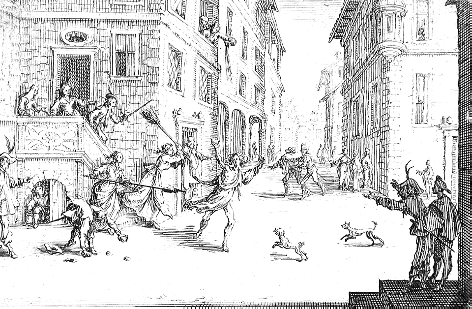 089 The Prodigal Son is Ruined (Callot 1634)