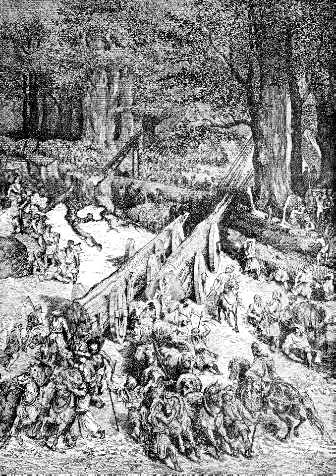 088 Ezra 03 v07 The Timber for the Temple is felled in Lebanon