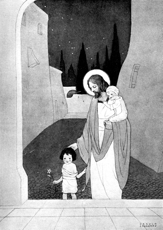 12 Jesus with some of the Children who sang Hosanna