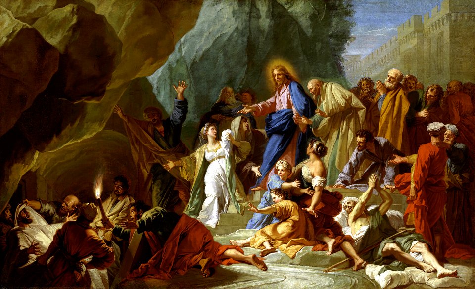 051 The Raising of Lazarus (Jouvenet 1771)