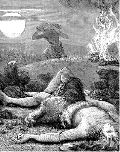 03 Cain fleeing after killing Abel