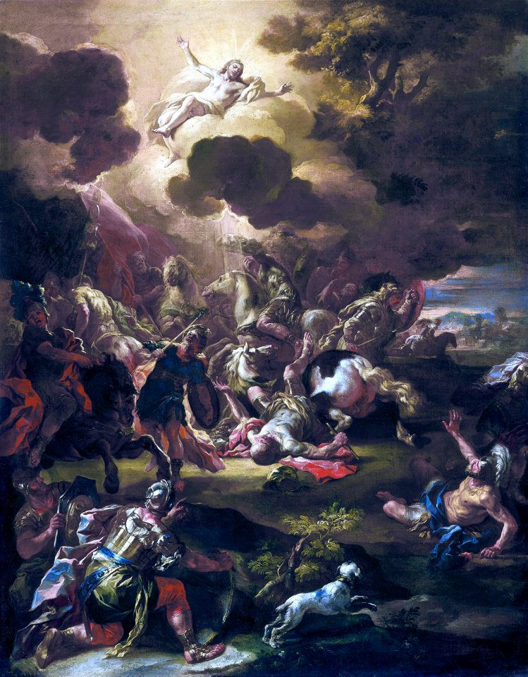 193 The Conversion of Saul (Solimena 1690)