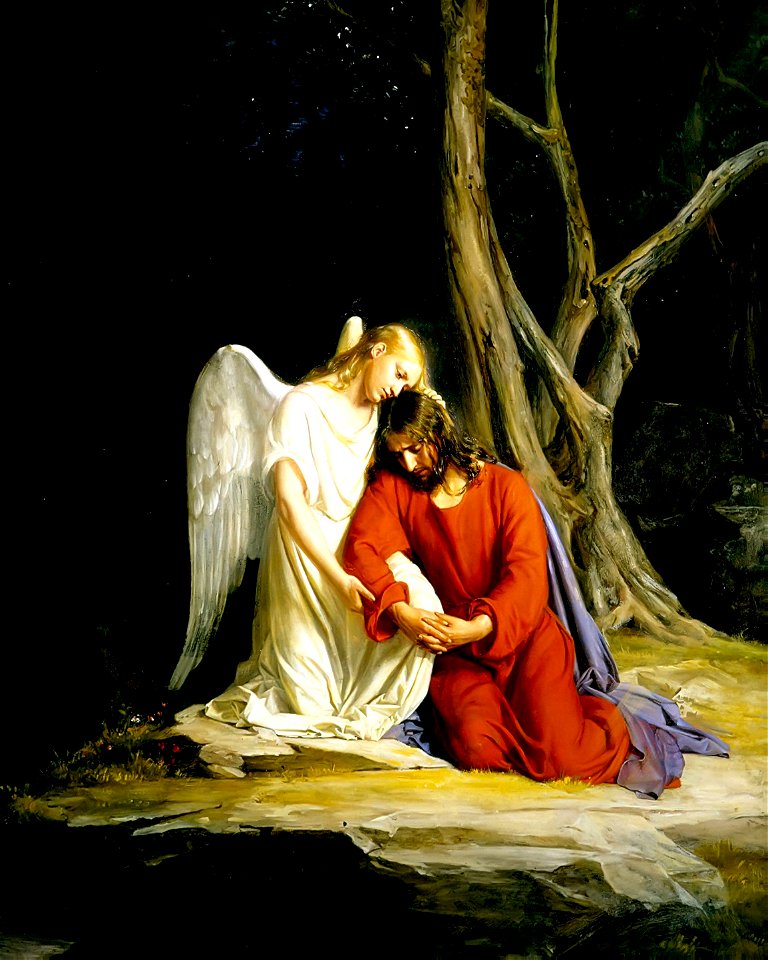 Christ at Gethsemane - Carl Heinrich Bloch