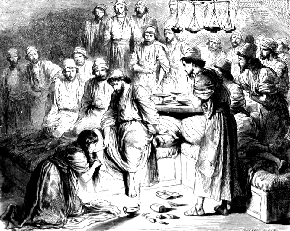 32 Simons Feast - Mary anoints Christ Feet