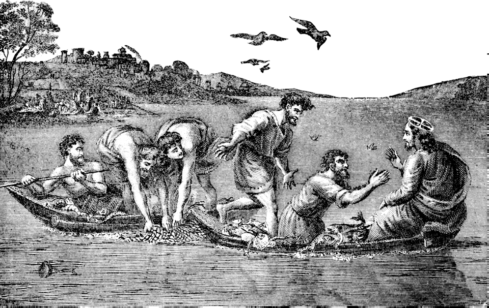 21 The Miraculous Draught of Fishes