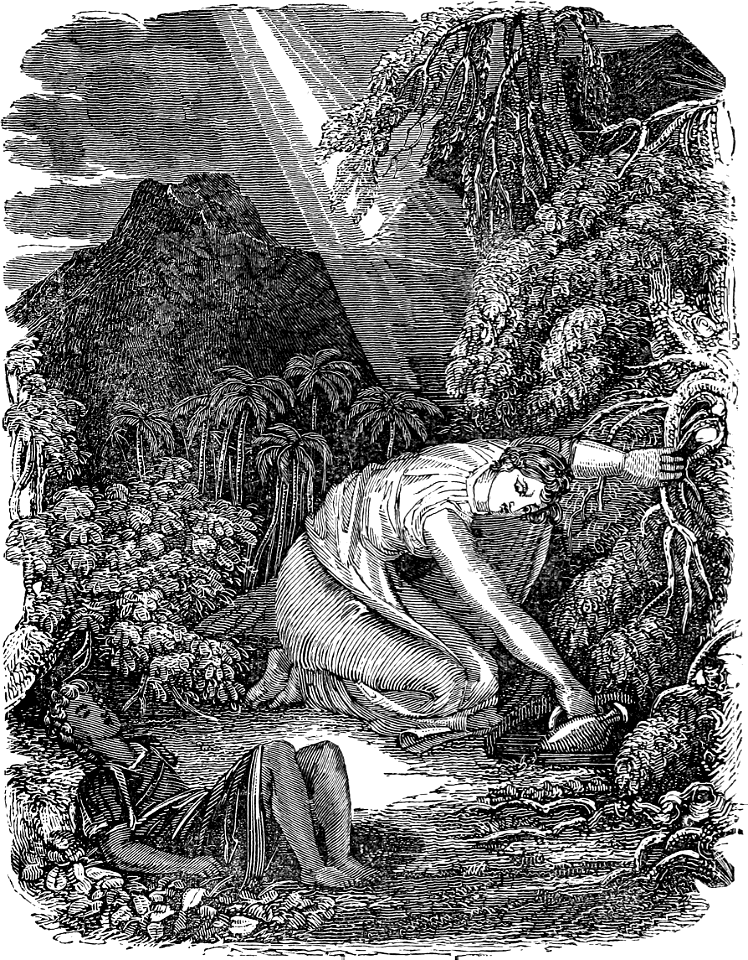 01 Genesis 21 v19 Hagar and Ishmael in the Wilderness