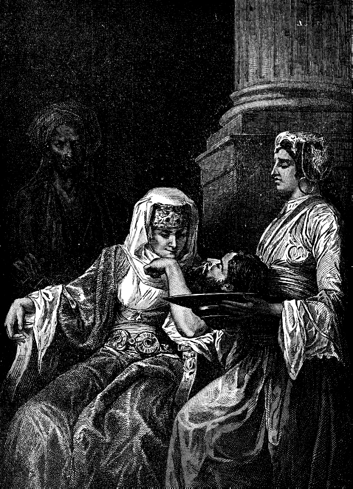 20 Herodias contemplates the Head of John the Baptist