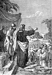 031 Deuteronomy 31 v07-08 Moses appoints Joshua