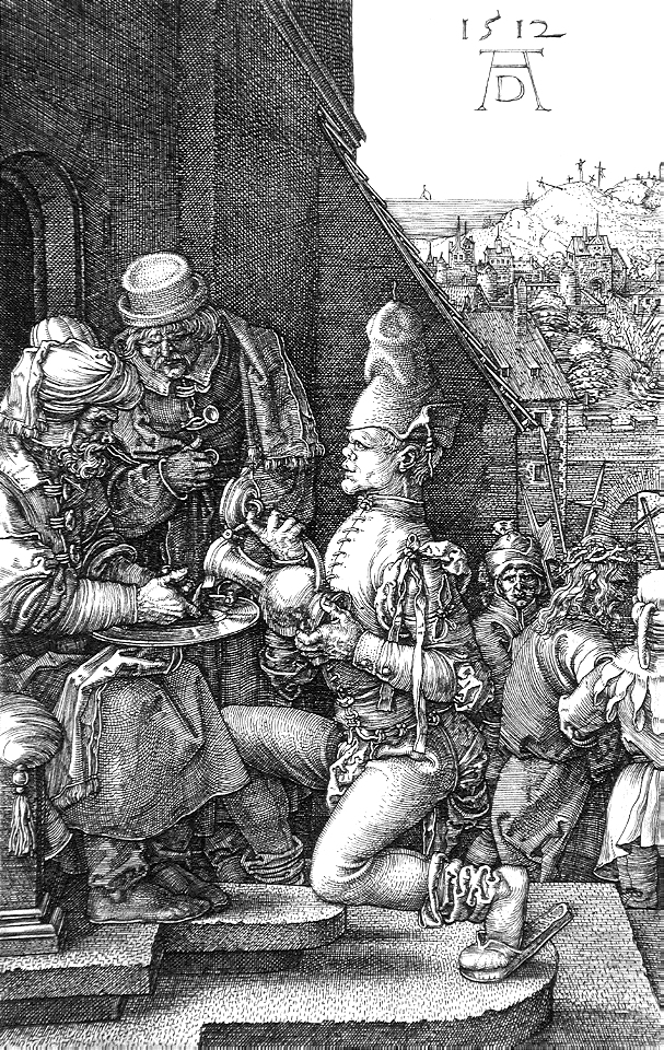 078 Pilate Washing His Hands (Dürer 1512)
