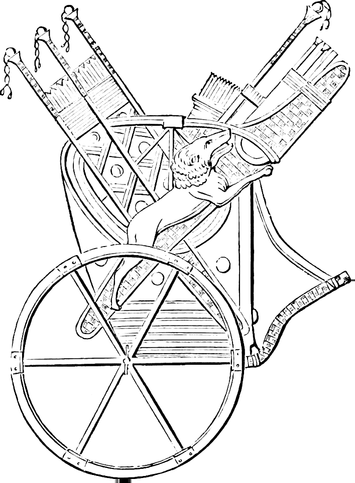 36 Misc - Egyptian War Chariot