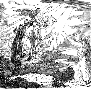 34 Elijah's Ascension in the Fiery Chariot