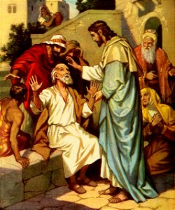 19 Luke 18 v35-43 Jesus heals the Blind Man at Jericho