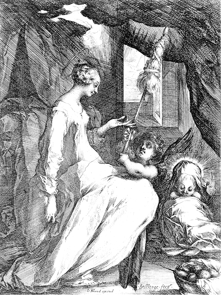 047 The Virgin Spinning (Bellange 1616)